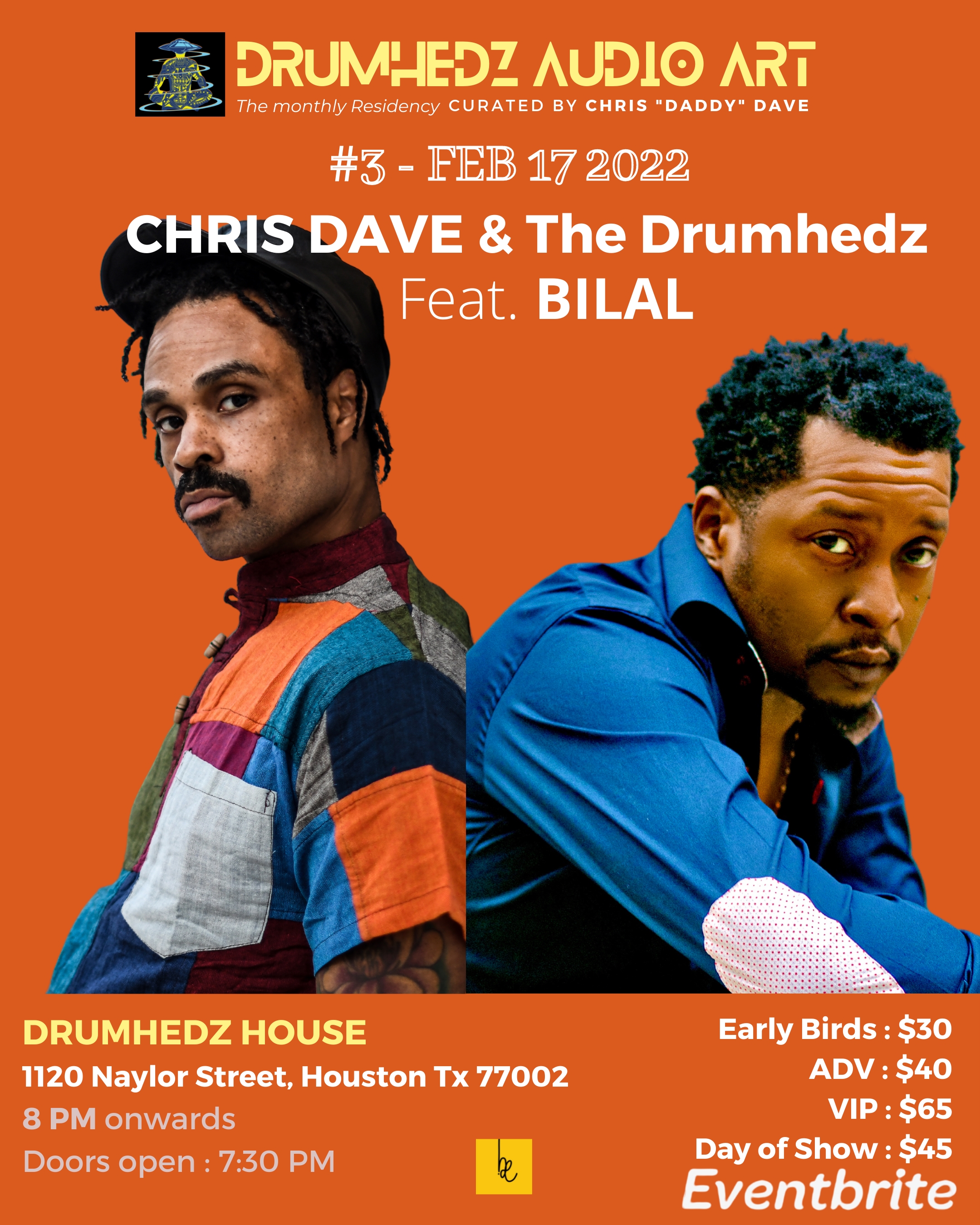 CHRIS DAVE AND THE DRUMHEDZ feat. BILAL
